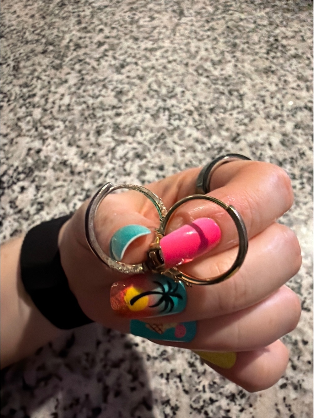 Imber adjustable ring stack - Picture 4 of 4